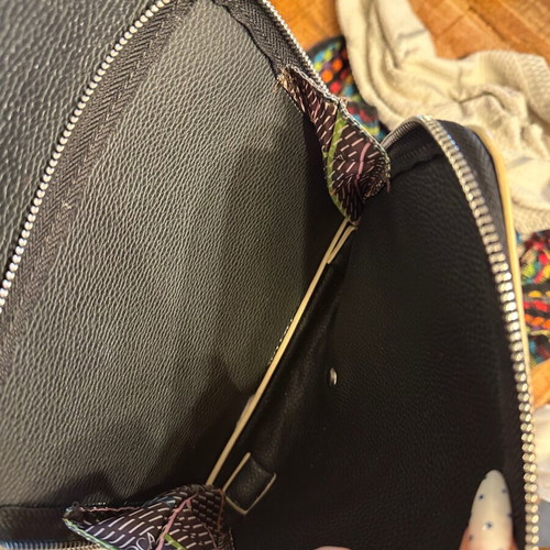 Doca backpack bag used, black