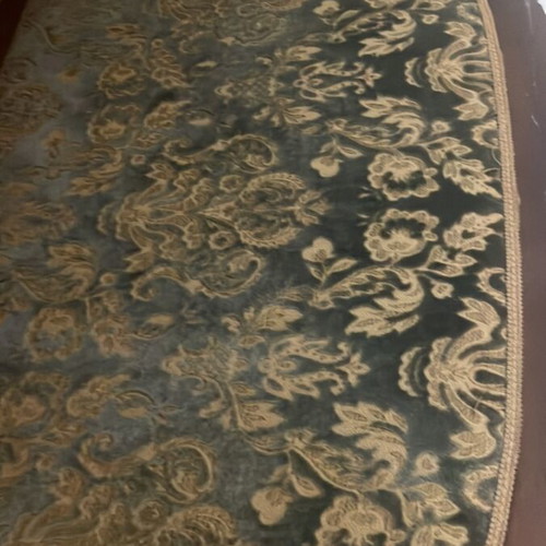 Classic vintage three-seater sofa
