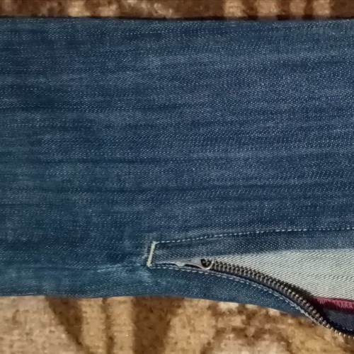 Miss Denim Jean new low-rise with zipper and embroidered pocket size 29