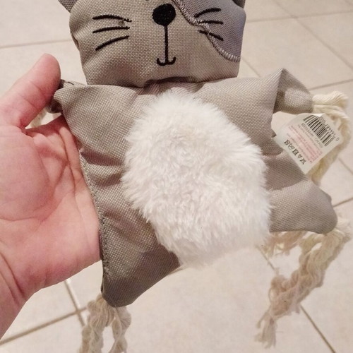 Pet carrier bag used with dog toy