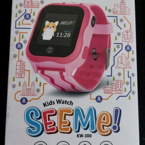 Forever See Me KW-300 Kids Smartwatch, new, pink