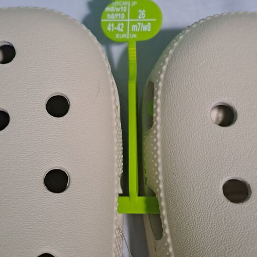 Crocs women's classic clogs slippers size 41-42 new beige