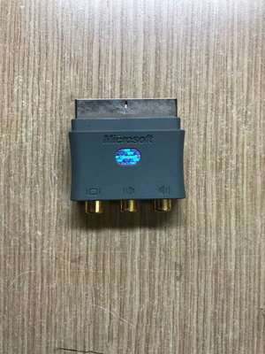 Microsoft Xbox 360 Original SCART Composite RCA AV Adapter σαν καινούργιο