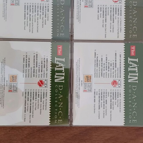 Latin CD collection used, set of 4