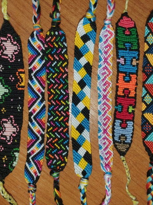 Macrame bracelet made to order with various designs