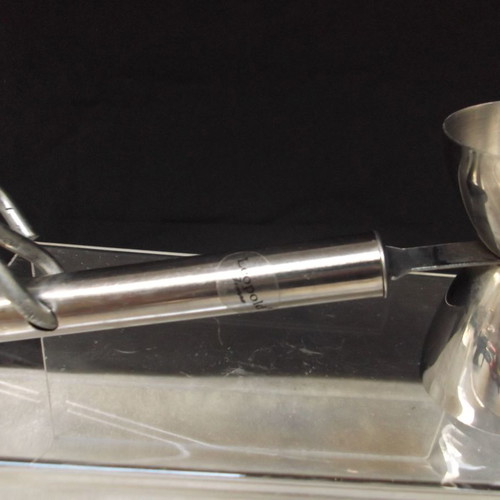 Drink jigger with handle inox stainless steel cocktail barista barman cocktail new