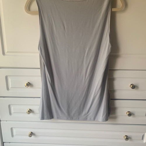Intimissimi Sleeveless blouse made of silk and modal new, size M, gray