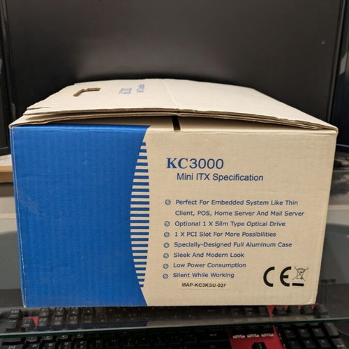 Mapower KC3000 Mini-ITX case new, full original aluminum box
