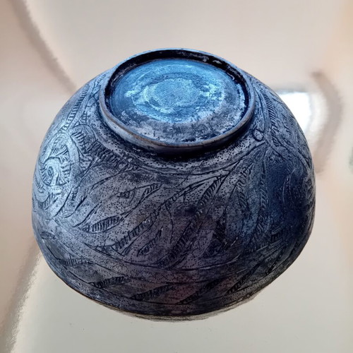 Metal Basin 19th Century Used