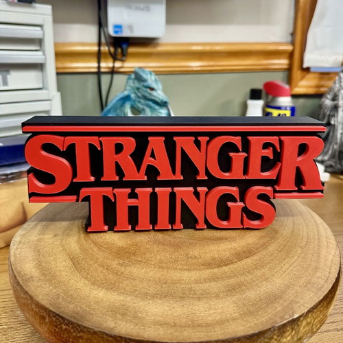 Stranger Things Logo decorative item new