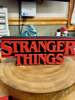 Stranger Things Logo decorative item new
