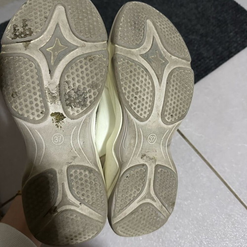 Renato Garini sneakers size 37 like new, white with beige details