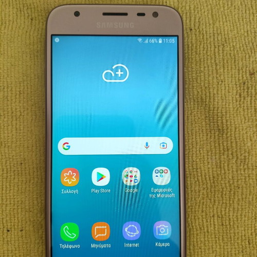 Samsung J3 used, gold, fully functional