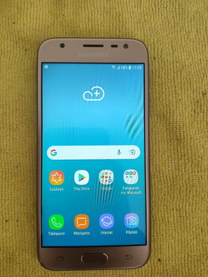 Samsung J3 used, gold, fully functional