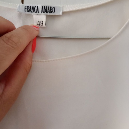 White blouse size 4XL 48 like new