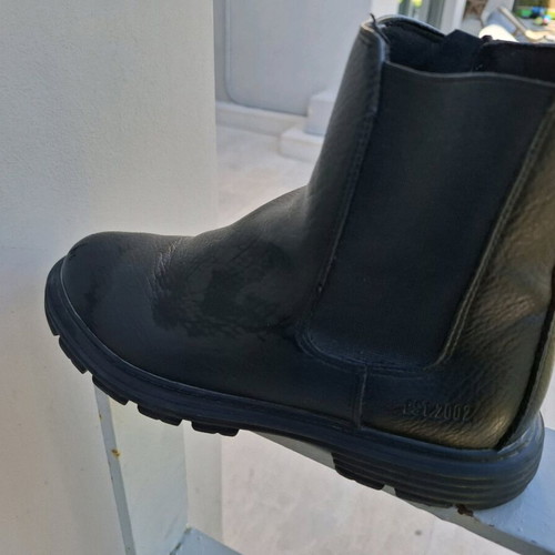 Children's leather anatomical boots size 36, waterproof, orthopedic