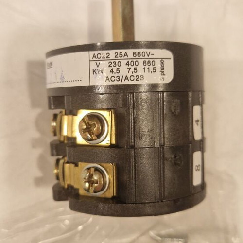 VILEC A25 25A Rotary Panel Changeover Switch new
