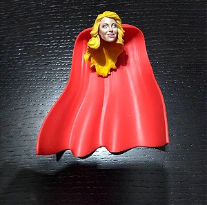 Dc Supergirl head and cape