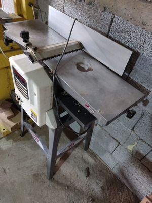 Jet woodworking planer used