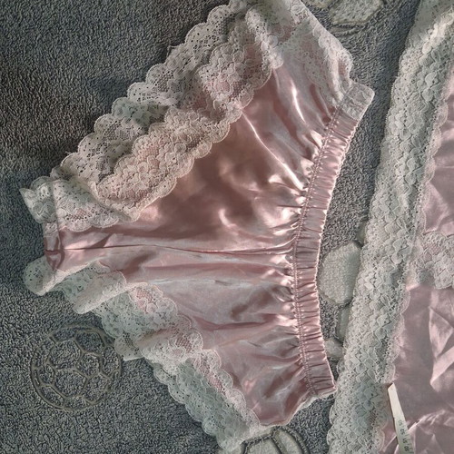 Women's pajama set M, pink apple color