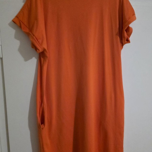 Urban Classics cotton summer dress orange XL new