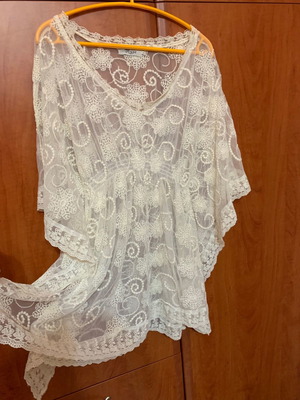 Hype caftan used S/M white