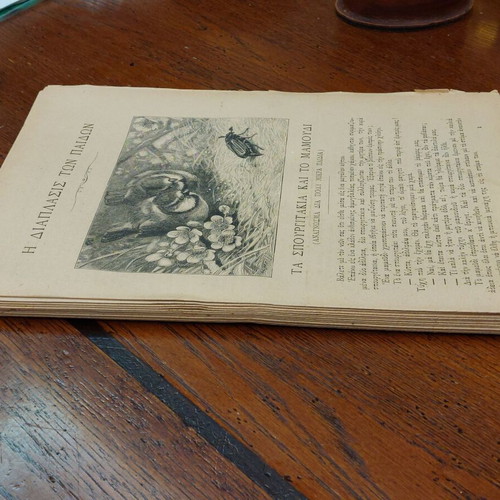 Diaplasis ton Paidon magazine used 1885 first semester