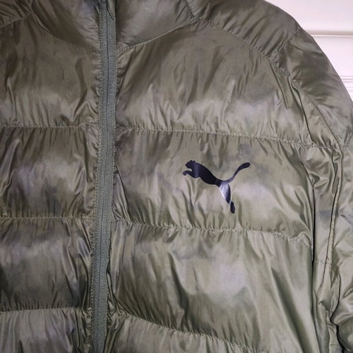 Puma Puffer Jacket like new, olive XL