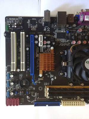 Asus MΝ4F78 - AM Rev 1.02 motherboard with AMD Athlon IIX2 240 CPU and 2x4GB RAM used