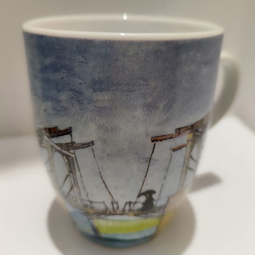 Thun porcelain mugs like new, set of 6