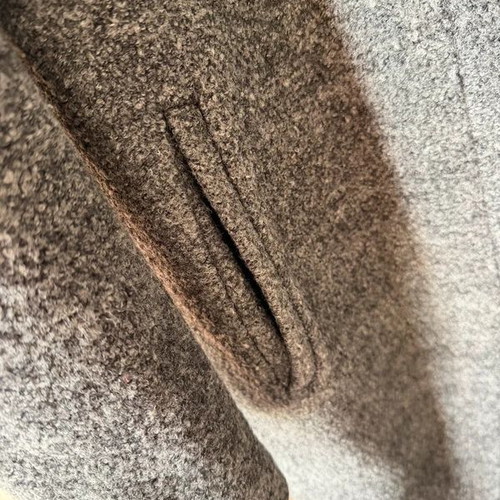 Marks & Spencer grey long coat used, skinny fit