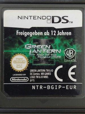 Green Lantern: Rise of the Manhunters Nintendo DS μεταχειρισμένο σκετό δισκάκι