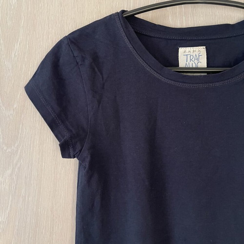Zara T-shirt, blue, size S