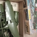 Model airplane unused