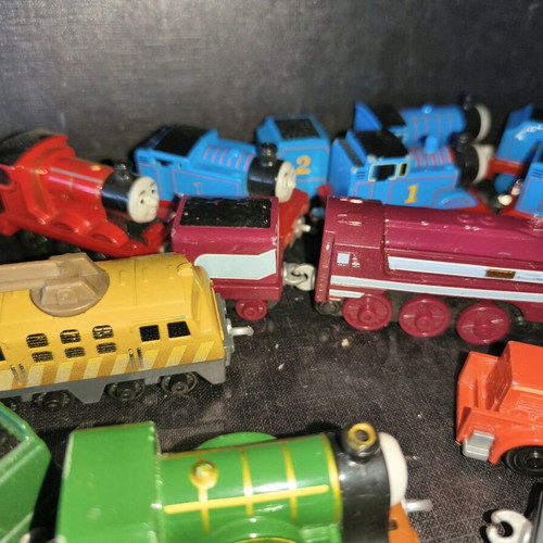 Thomas Trains set of 20 small metal magnetic used