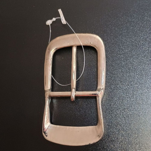 Belt Buckle silver metal adjustable, new