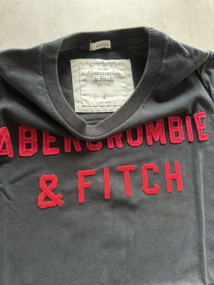 Abercrombie & Fitch men's t-shirt black size M like new