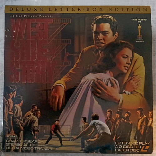 West Side Story LaserDisc like new, musical