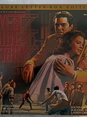 West Side Story LaserDisc like new, musical