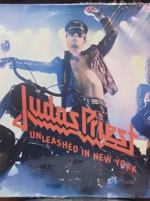 Judas Priest Unleashed In New York LP κόκκινο βινύλιο σαν καινούργιο, metal
