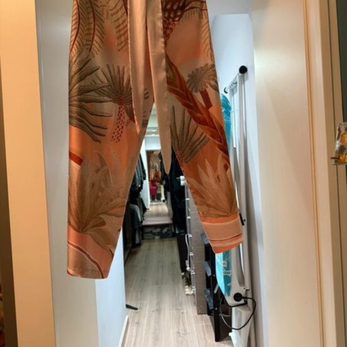 Moutaki kimono and pants set new, pink