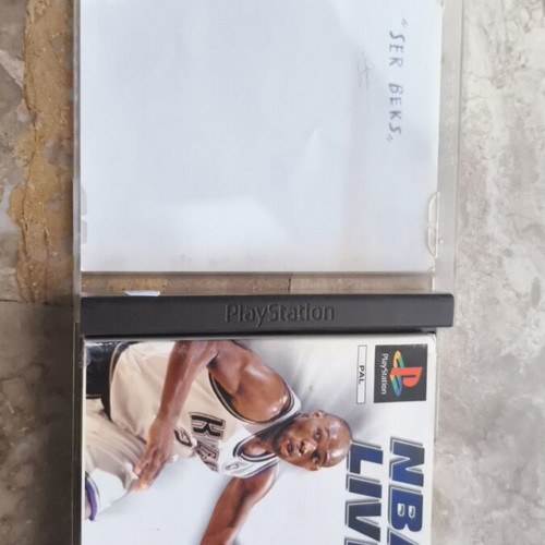 NBA Live 97 PS1 game used in very good condition