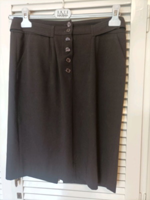 Lusille Black Classic Skirt Size 46 used