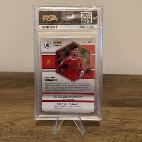 Cristiano Ronaldo 21/22 Mosaic P/L Reactive Gold card