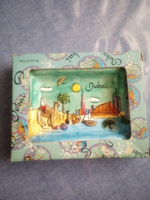 Handmade ceramic ashtray Dubai Luke-A-Tuke