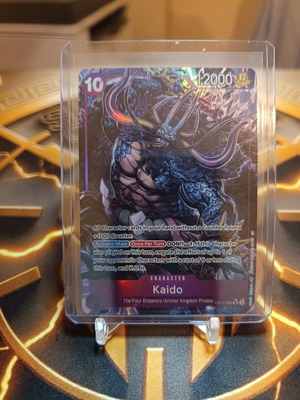 Kaido OP17-063 Secret Rare Alt Art One Piece TCG card