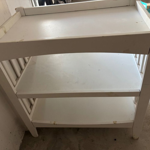 Mothercare changing table used without cushion