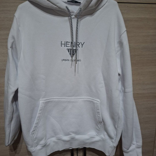 Hoodie white like new, size L 40 12
