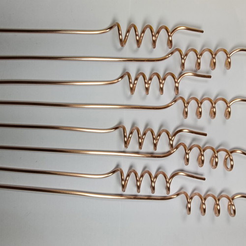 Copper spiral antennas pack of 8 for plant growth and electro-cultivation