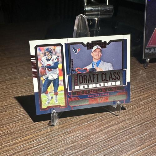 2023 Panini Contenders David Carr Historic Draft Class card new
